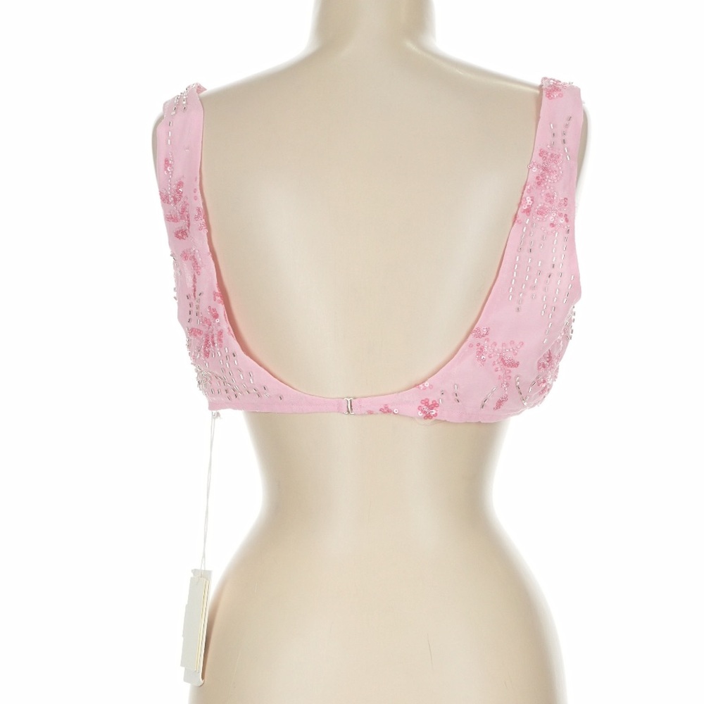 Peppermayo Mercer Sequin Bralette & Shorts set in Pink - Size L - Picture 7 of 12
